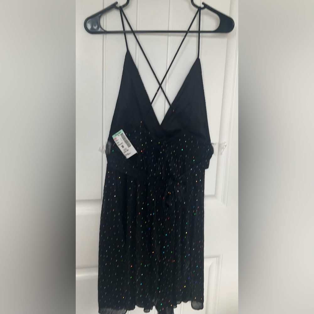 Papaya Elegant NEW Black Sequin Prom Dress - Picture 3 of 6